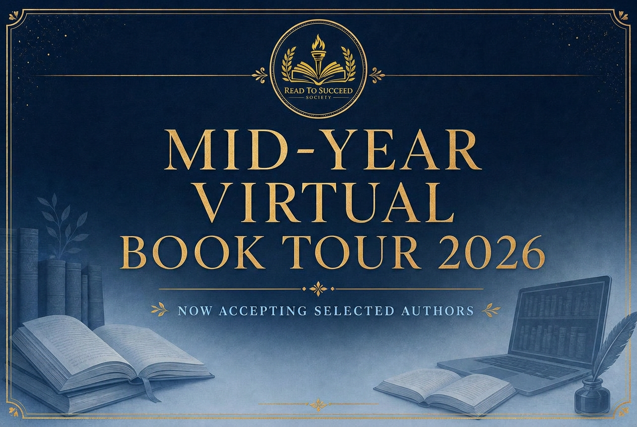 Read To Succeed Society Mid-Year Virtual Book Tour 2026, now accepting selected authors
